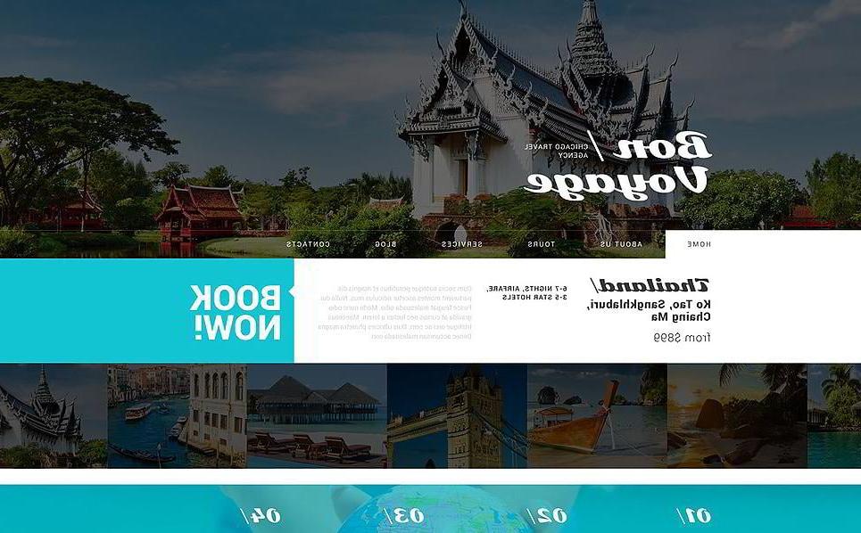 Tour Operator Services Travel WordPress Theme