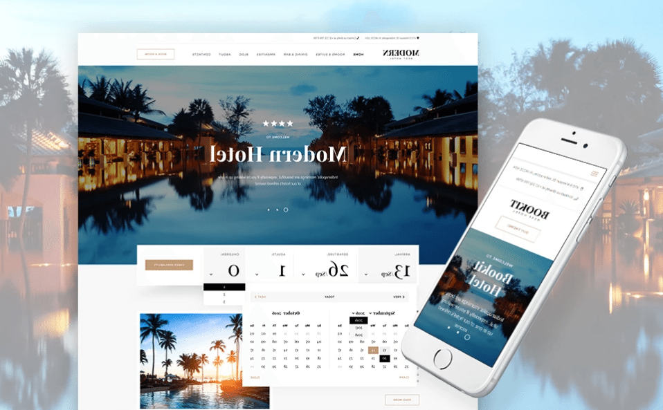 Bookit - Small Hotel WordPress Theme