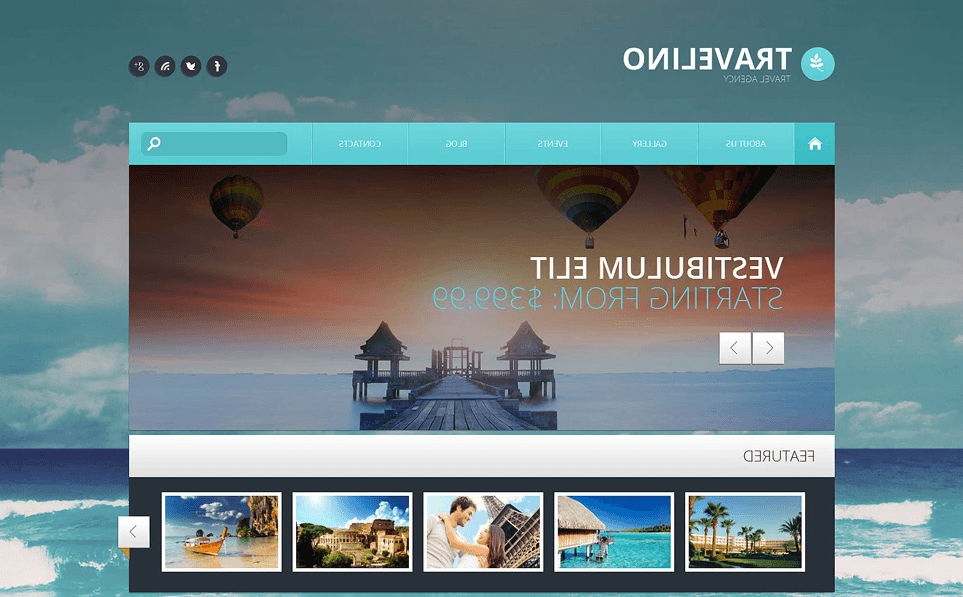 Travelino - Travel Agency Responsive WordPress Theme