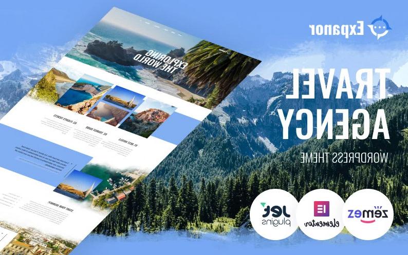 Expanor - Travel Agency Multipurpose Modern Elementor WordPress Theme