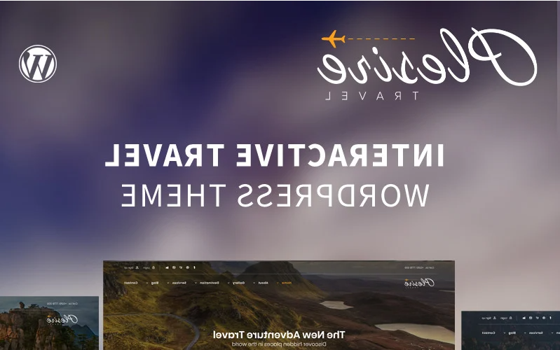 Plesire - Interactive Travel WordPress Theme
